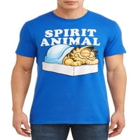 Garfield Spirit Animal Grafička majica s kratkim rukavima za muškarce, do veličine 3xl